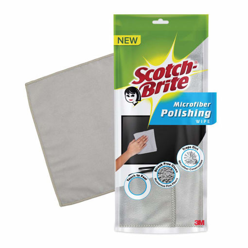 Picture of Scotch Brite Microfiber Polishing Wipe 1n