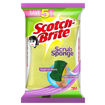 Picture of Scotch-Brite Scrub Sponge Ideal for dishwash liquid Pack of 2 ( 10cm X 6cm)