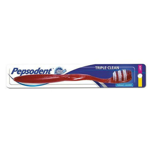 Picture of Pepsodent Toothbrush- Germi Check Triple Clean Soft 1 Pc