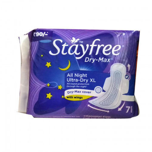 Picture of Stayfree Dry Max All Night XL 7N