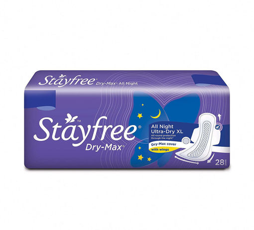 Picture of Stayfree Dry Max All Night Ultra Dry XL 28N