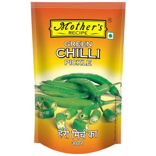 Picture of Mothers Recipe Green Chilli Pickle 200g