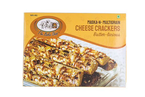 Picture of The Bake Shop Maska N Multigrain Cheese Crackers 100g