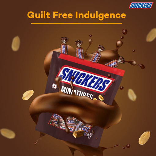 Picture of Snickers Miniatures Chocolate 140g