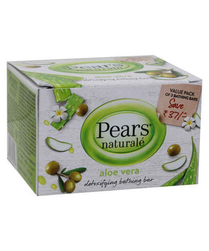 Picture of Pears Naturale Aloe  Vera Bar 3U 125GM