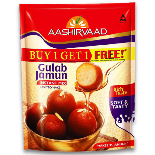 Picture of Aashirvaad Gulab Jamun Instant mix 175gm