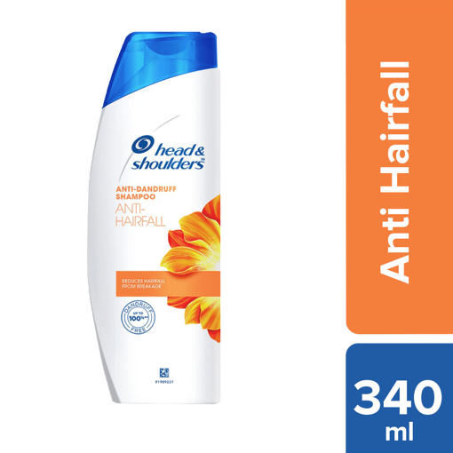 Picture of Head & Shoulders Anti-Dandruff Shampoo Anti-Hairfall 340ml