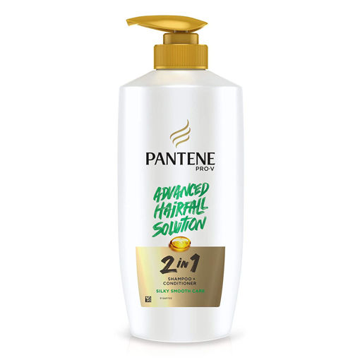 Picture of Pantene Advanced Hair Fall Solution Silky Smooth Care Conditioner Shampoo 650ml