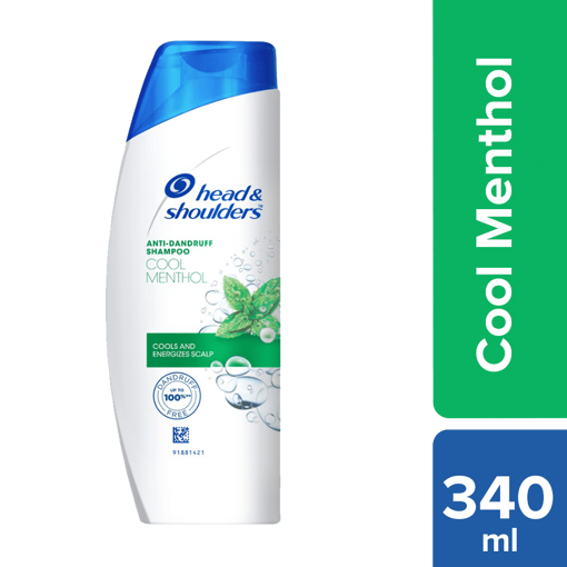 Picture of Head & Shoulders Anti Dandruff Shampoo Cool Menthol340ml