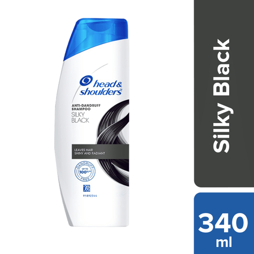 Picture of Head & Shoulder Silky Black 340ml