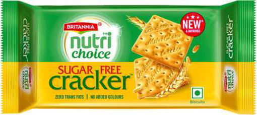 Picture of Britannia Nutri Choice Sugar Free Cracker 100g