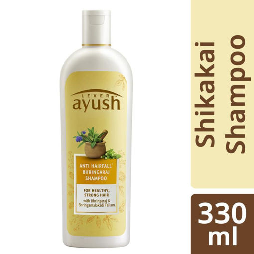 Picture of Lever Ayush Anti Hairfall Bhringaraj Shampoo 330ml