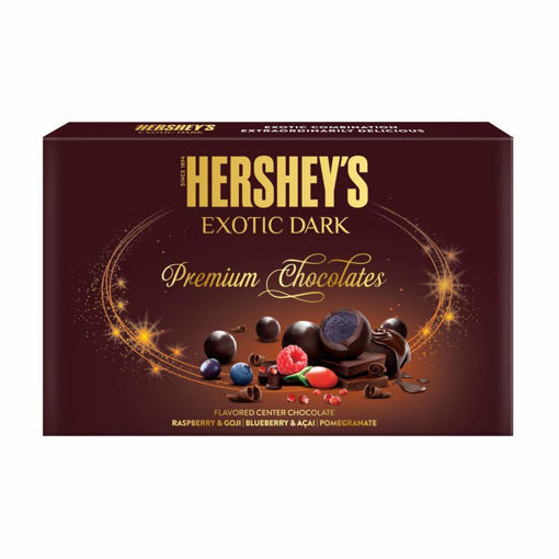 Picture of Hersheys Exotic Dark Premium Chocolates 135gm