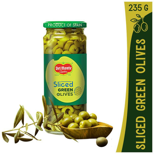 Picture of Del Monte Sliced Green Olives 235g