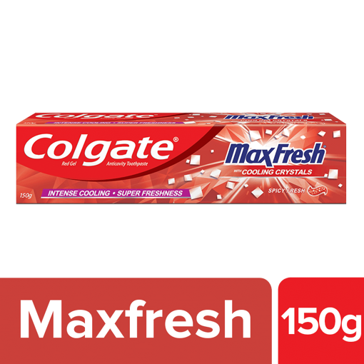 Picture of Colgate Red Gel Anticavity Toothpaste Maxfresh Cooling Crystals 150g