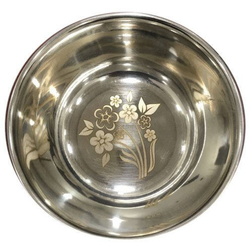 Picture of Stainless Steel Medium Design Bowl 1 N