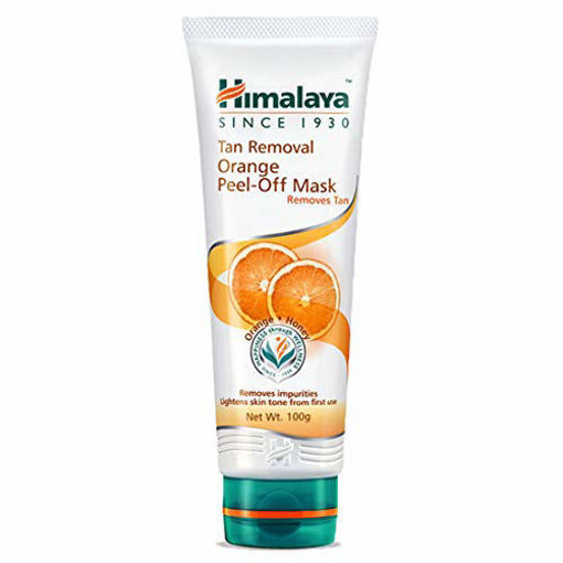 Picture of Himalaya Tan Removal Orange Peel Off Mask Facewash 100g