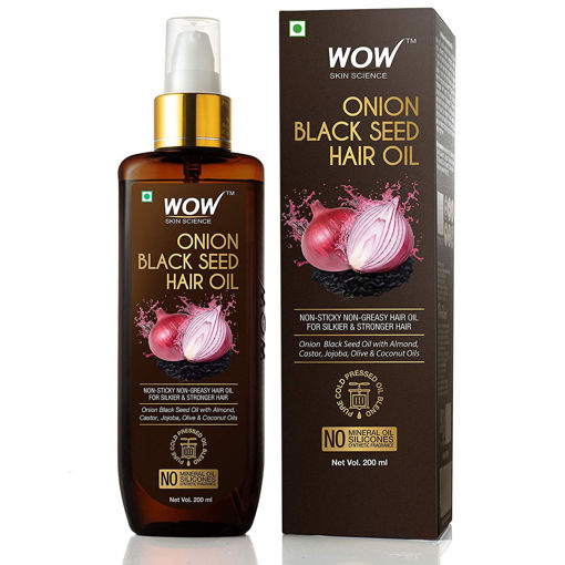 Picture of Wow Onion Black Seed Hair Oil 200ML