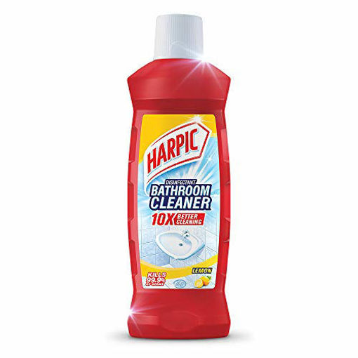 Picture of Harpic Disinfectant Bathroom Cleaner Lemon 1ltr