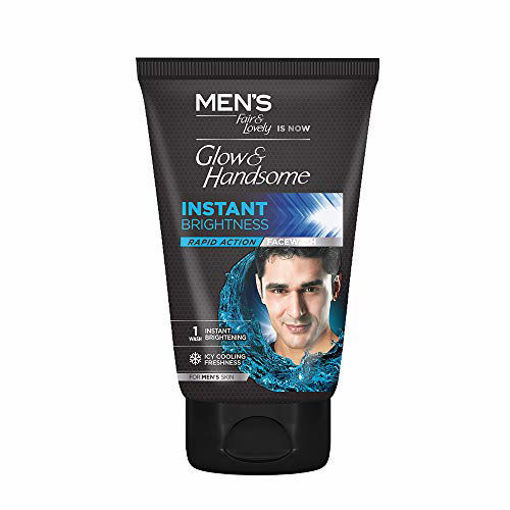 Picture of Mens Fair & Lovely Glow & Handsome Instant Brightness Face Wash 100gm