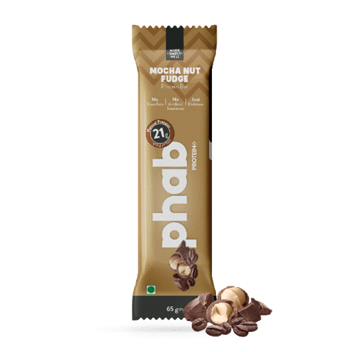 Picture of Phab Protin Plus Mocha Nut Fudge Bar 35g