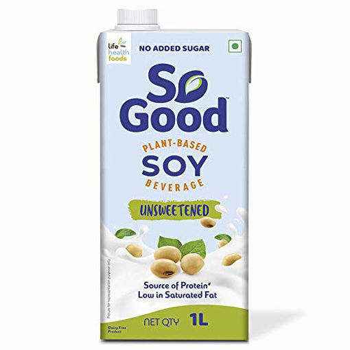 Picture of So Good Soy Unsweetened 1L