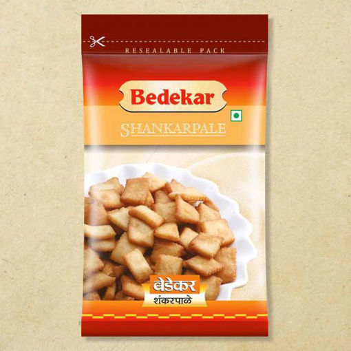 Picture of Bedekar Shankarpale Wheat Flour Snack 200g