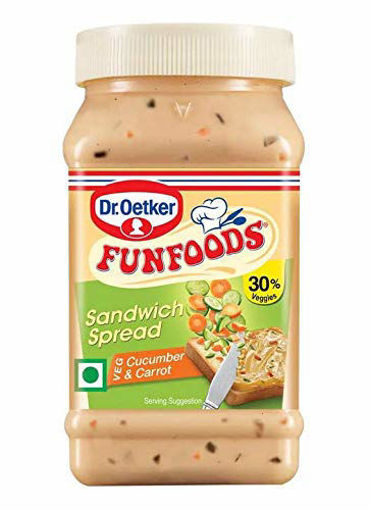 Picture of Dr Oetker Funfoods Sandwich Spread Cucumber & Carrot 250g