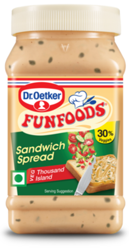 Picture of Dr Oetker Funfoods Sandwich Spread Thousand Island 250g