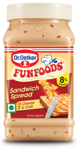 Picture of Dr Oetker Funfoods Sandwich Spread Cheese & Chilli 250g