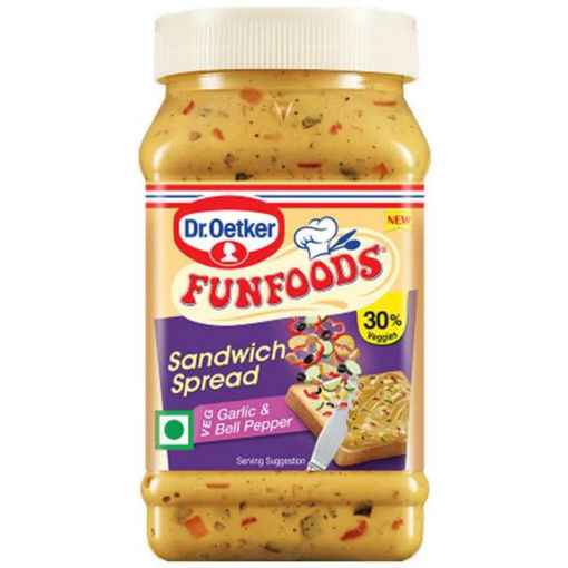 Picture of Dr Oetker Funfoods Sandwich Spread Garlic & Bell Pepper 250g