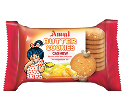 Picture of Amul Butter Cookies Cashew 50g