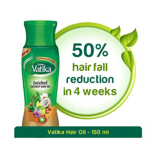 Picture of Dabur Vatika Enriched Coconut Hair Oil 150ml