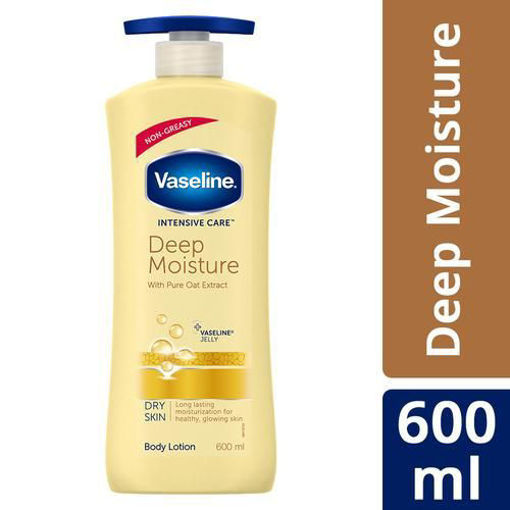 Picture of Vaseline Deep Moisture Dry Skin Body Lotion 600ml