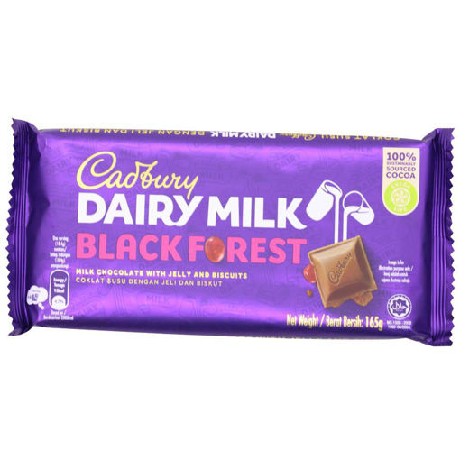 Picture of Cadbury Dairy Milk Blackforest 160gm