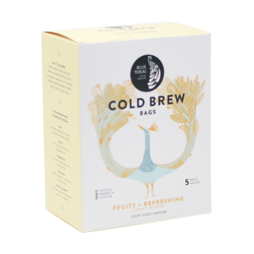 Picture of Blue Tokai Cold Brew Bags Fruity & Refreshing Light Blend 45gm