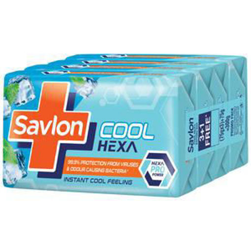 Picture of Savlon Cool Hexa Soap 180gm