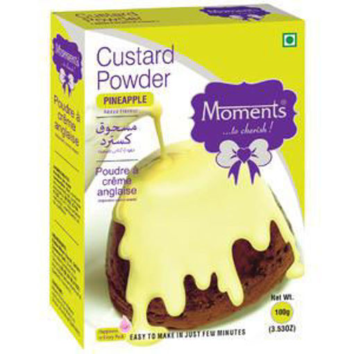 Picture of Moments Custard Powder Pineapple 100gm