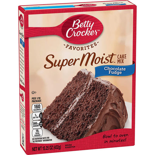 Picture of Betty Crocker Choco Fudge Cake Mix 475g
