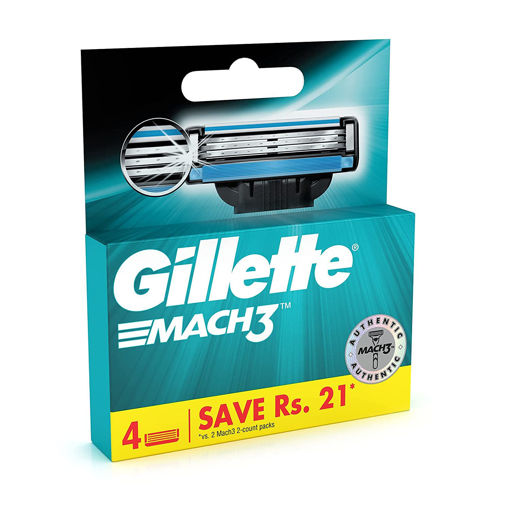 Picture of Gillette Mach 3 Razor 1n Blade 4n