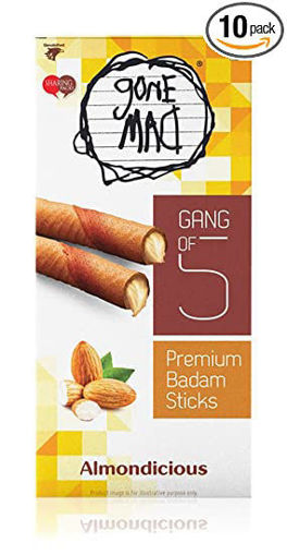 Picture of Gone Mad Badam Sticks 100g