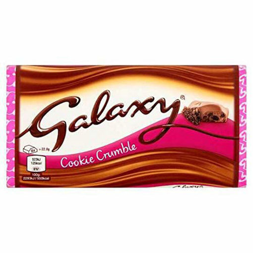 Picture of Galaxy Milk Chocolate With Cookie Crumble 56g