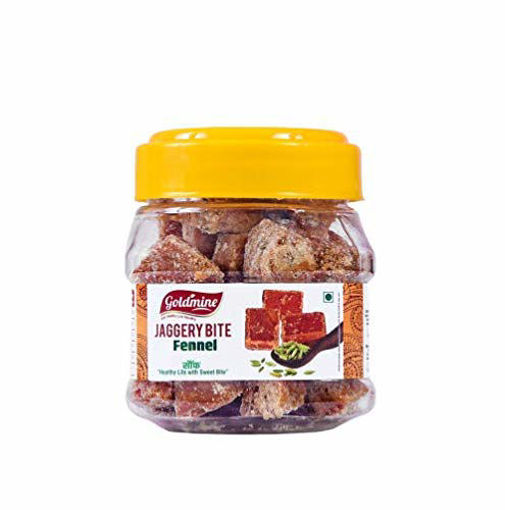Picture of Goldmine Jaggery Bite Fennel 150g