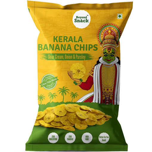 Picture of Beyond Snack Kerala Banana Chips Sour Cream Onion 95g