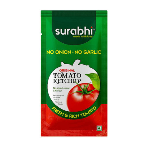 Picture of Surabhi No Onion No Garlic Tomato Ketchup 150g