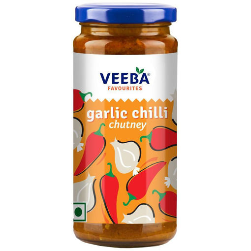 Picture of Veeba Garlic Chilli Chutney 250gm