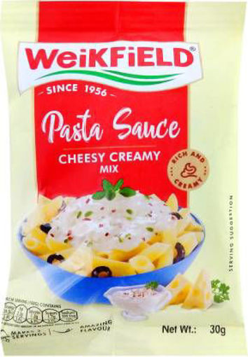 Picture of Weikfield Pasta Sauce Cheesy Creamy Mix 30g