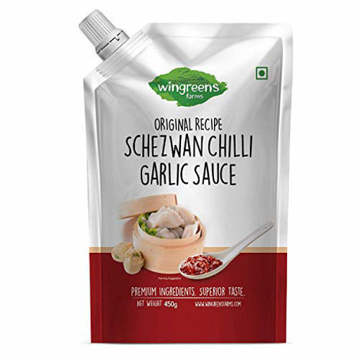 Picture of Wingreens Schezwan Chilli Garlic Sauce 450g