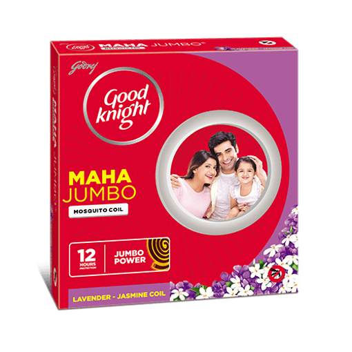 Picture of Godrej Good Knight Maha Jumbo Lavender Jasmine Mosquito Coil 10n