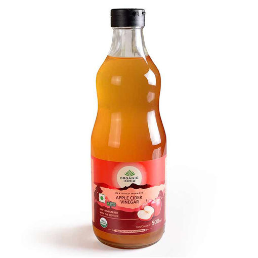 Picture of Organic India Natural Apple Cider Vinegar 500ml